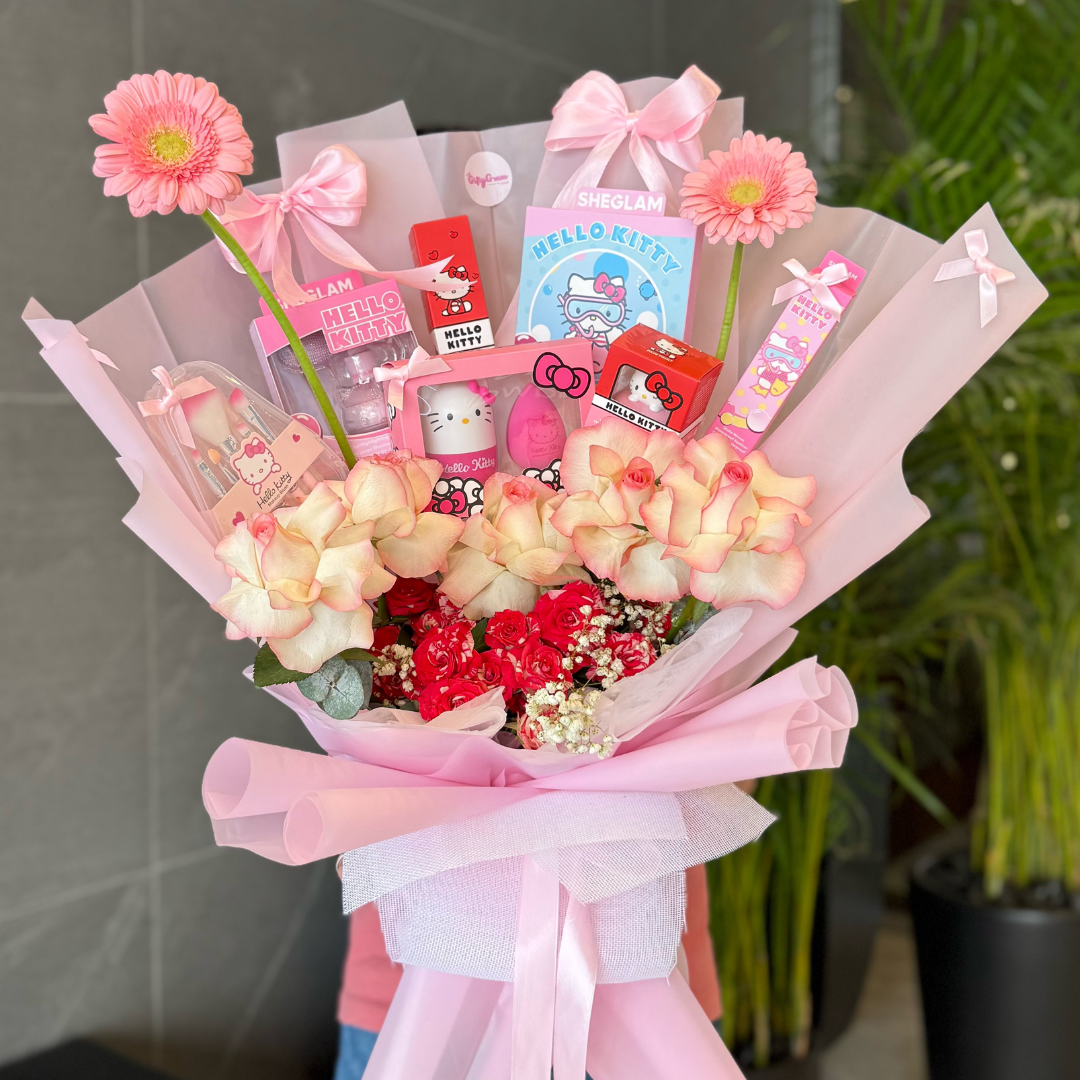 Hello Kitty MakeUp Bouquet